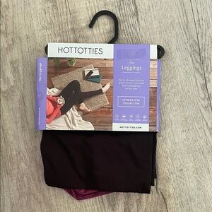 Hottotties Black and Pink Leggings